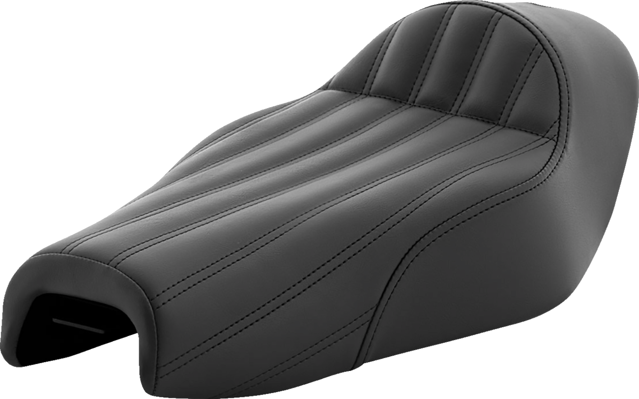 Asiento individual Knuckle - Asiento individual Knuckle - Acanalado - Negro - XL '04-'20