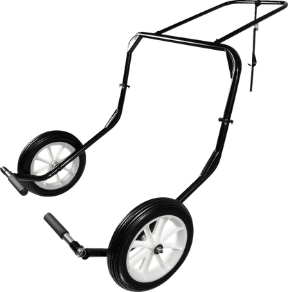 Carro de tienda con ruedas grandes - Carro de compras - Rueda grande
