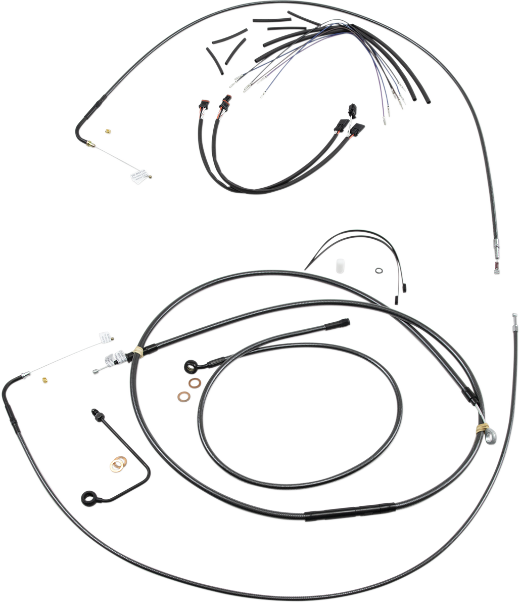 Kit de instalación del manillar superior Black Pearl™ - Kit de instalación del manillar superior Black Pearl™ - 18"-20" - FLHR '17-'19