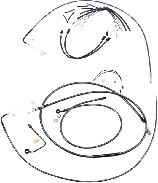 Kit de instalación del manillar superior Black Pearl™ - Kit de instalación del manillar superior Black Pearl™ - 18"-20" - FLHR '17-'19