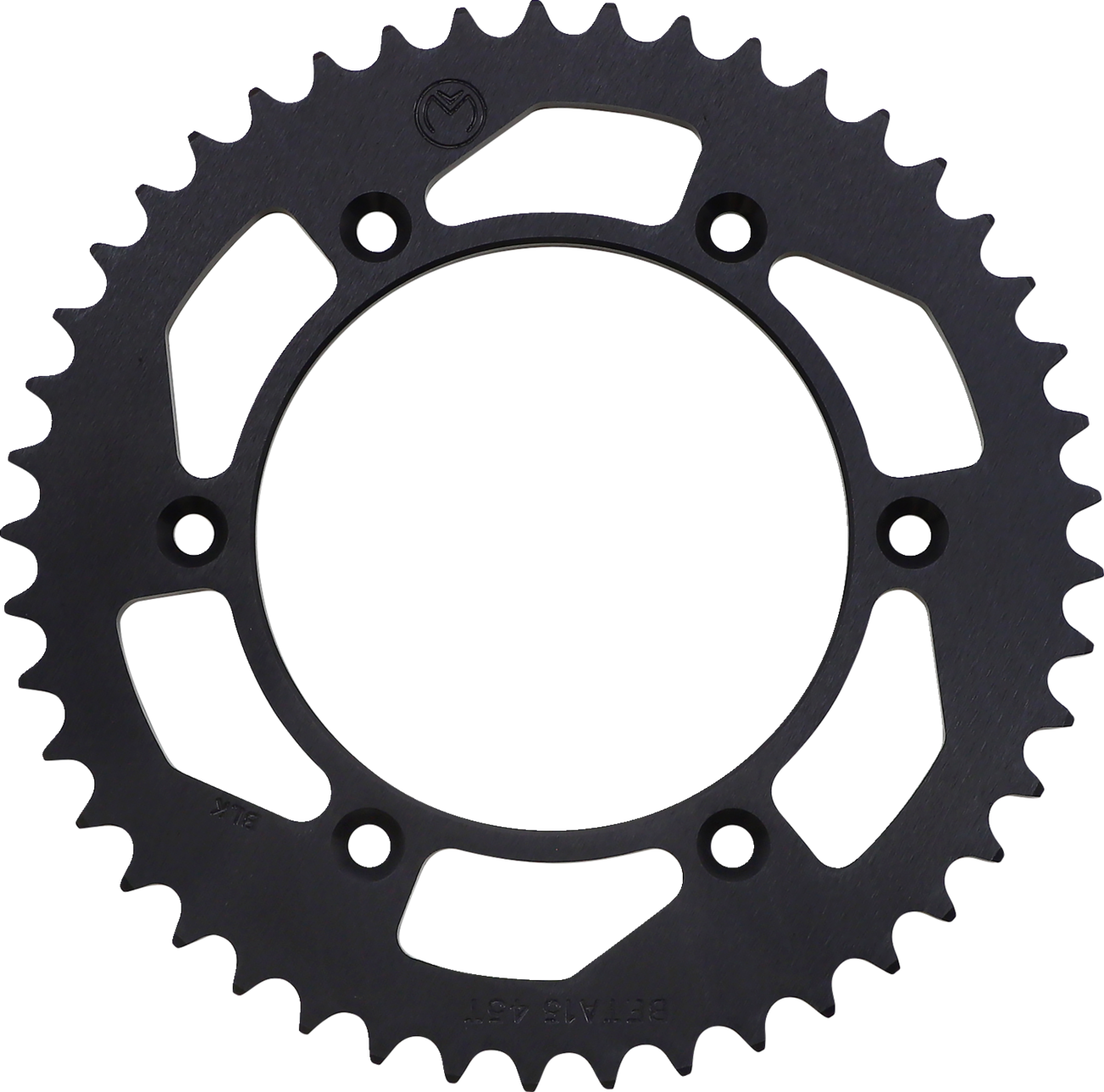 Corona Trasera Aluminio - Corona Trasera - Aluminio - 45 Dientes - Negro - Beta
