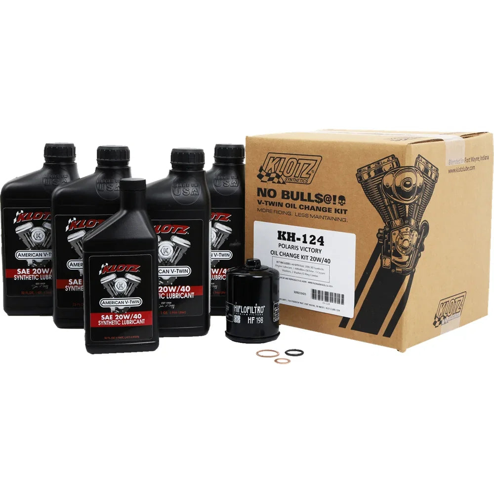 Kit de cambio de aceite - victory - 20w/40