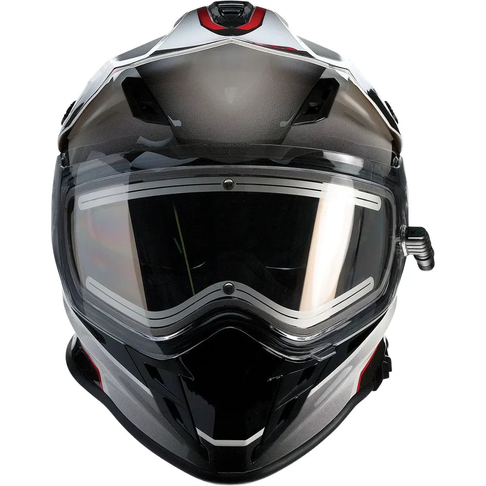 Casco eléctrico de doble panel range bladestorm snow