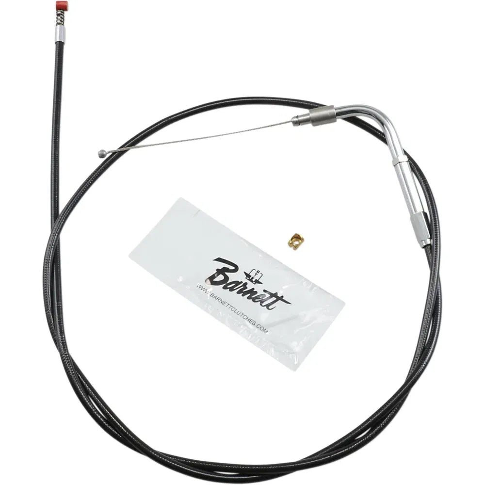 Cable de acelerador/ralentí de vinilo negro