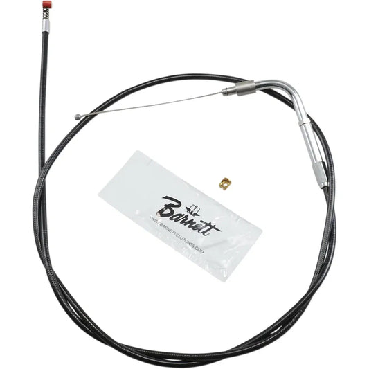 Cable de acelerador/ralentí de vinilo negro