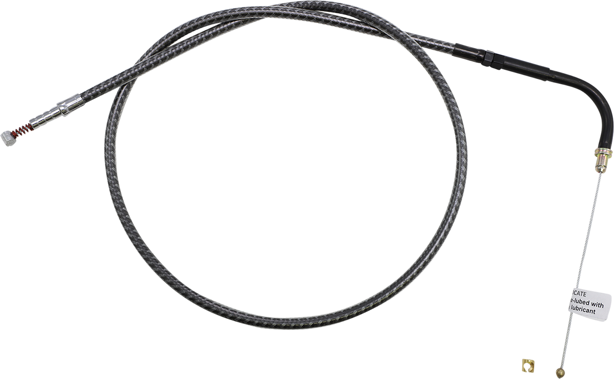 Cable trenzado de ralentí/acelerador KARBONFIBR - Cable de ralentí trenzado KARBONFIBR - 30-3/4"