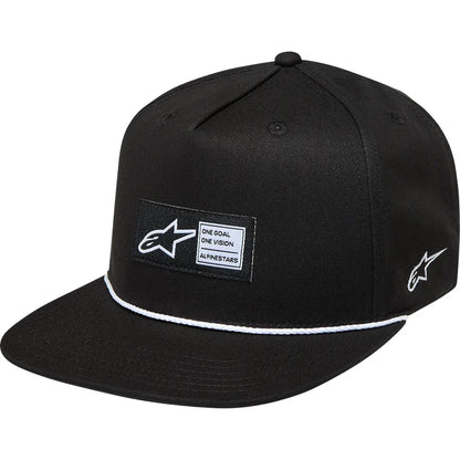 Gorra snapback con etiqueta