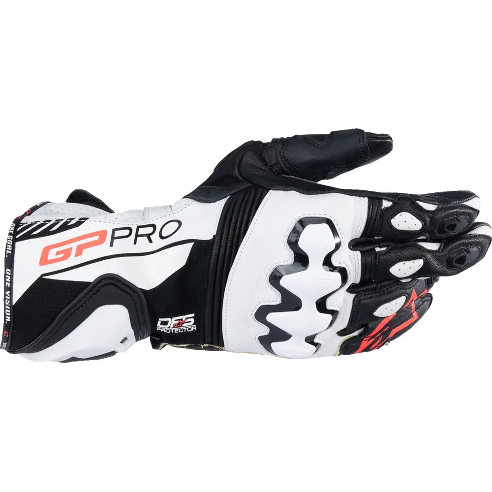 Guantes gp pro r4 negro/blanco