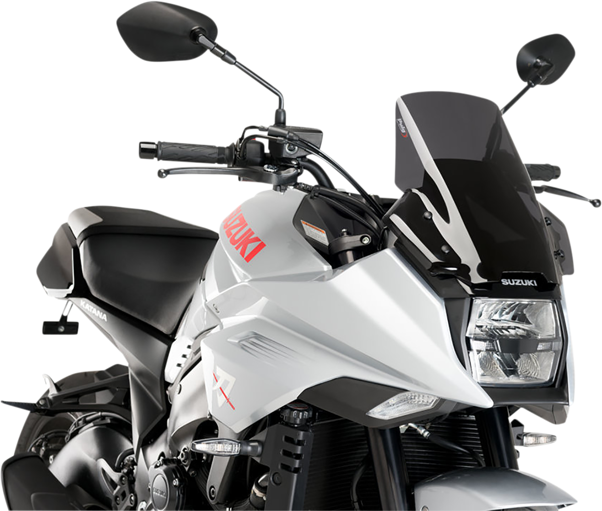 Cúpula Z-Racing - Cúpula de carrera - 13" - Ahumado oscuro - YZF-R3