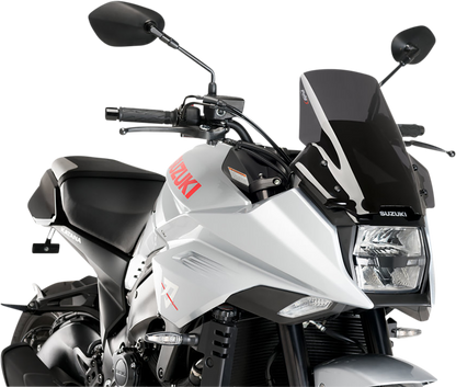 Cúpula Z-Racing - Cúpula de carrera - 13" - Ahumado oscuro - YZF-R3