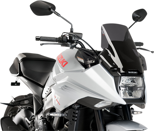 Cúpula Z-Racing - Cúpula de carrera - 13" - Ahumado oscuro - YZF-R3