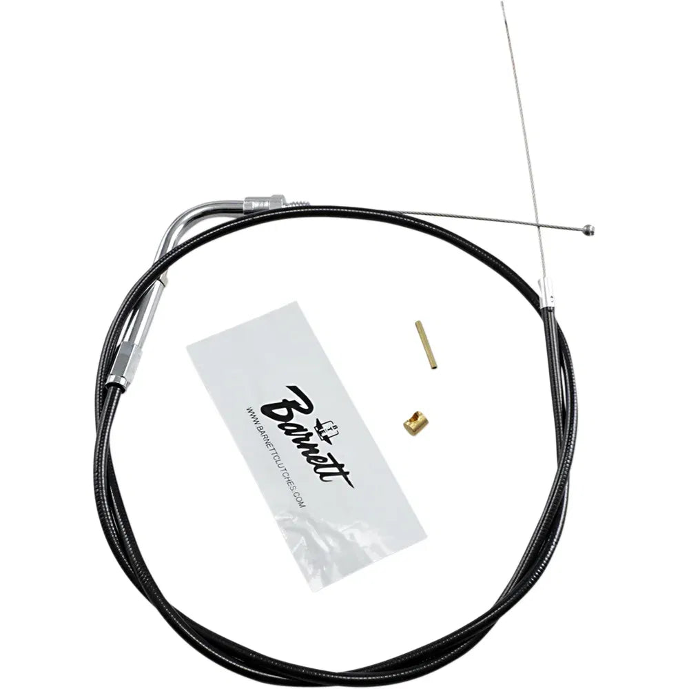 Cable de acelerador/ralentí de vinilo negro