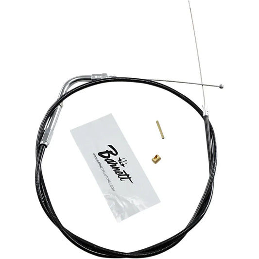 Cable de acelerador/ralentí de vinilo negro