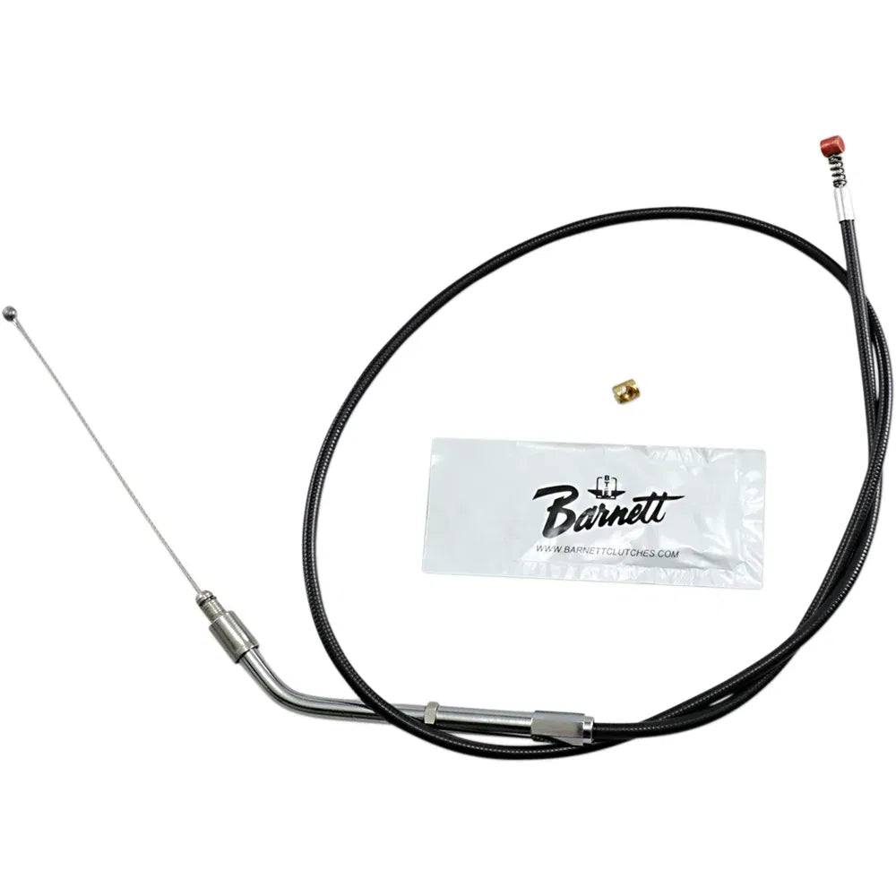 Cable de acelerador/ralentí de vinilo negro