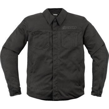Chamarra Upstate de malla CE - Negro - Talla 3XL