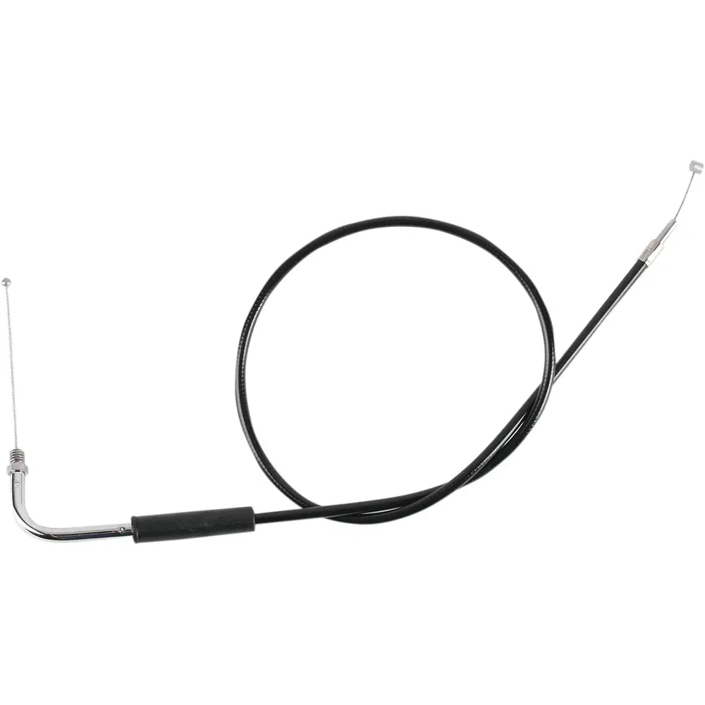 Cable de acelerador/ralentí de vinilo negro