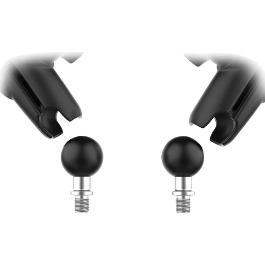 Kit tough-mirror™ con bases m10-1.25 - brazo mediano