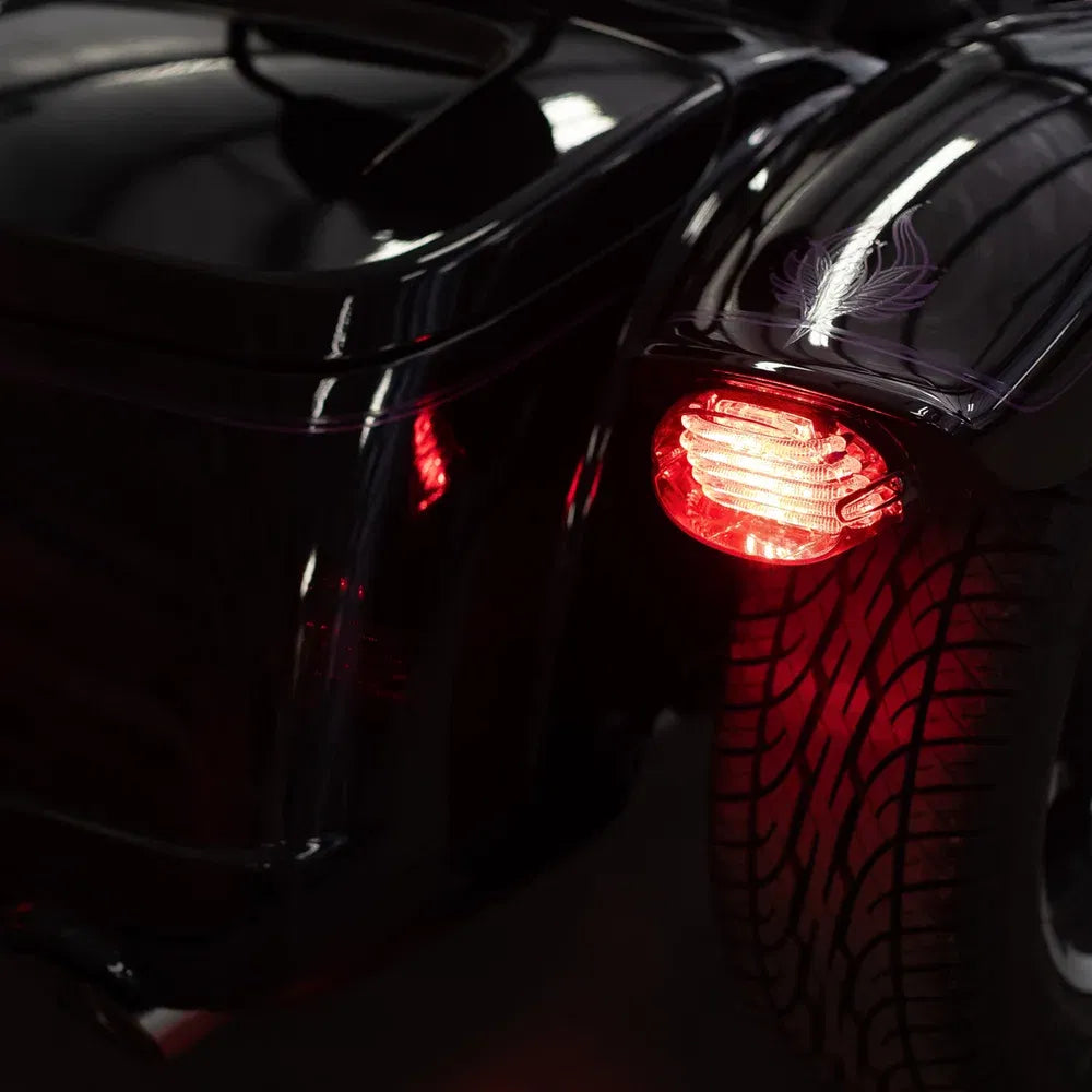 Kit de luces traseras led probeam® con respaldo cuadrado
