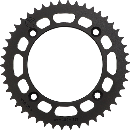 Corona Trasera Aluminio - Corona Trasera - Aluminio - 46 Dientes - Negro - Husqvarna/KTM