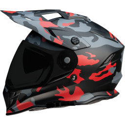 Casco Z1R Range  - Camo - Red