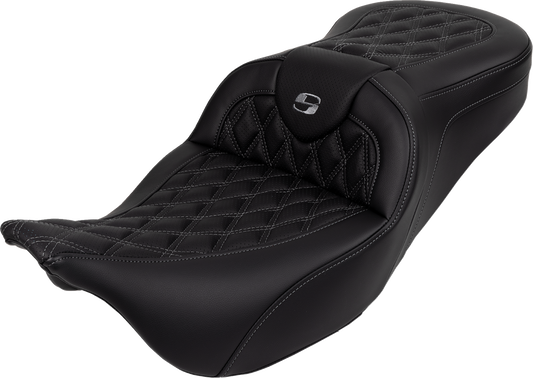 Asiento Roadsofa™ con costura de celosía - Asiento Roadsofa™ - con respaldo - Costura gris oscuro - FL '08-'23