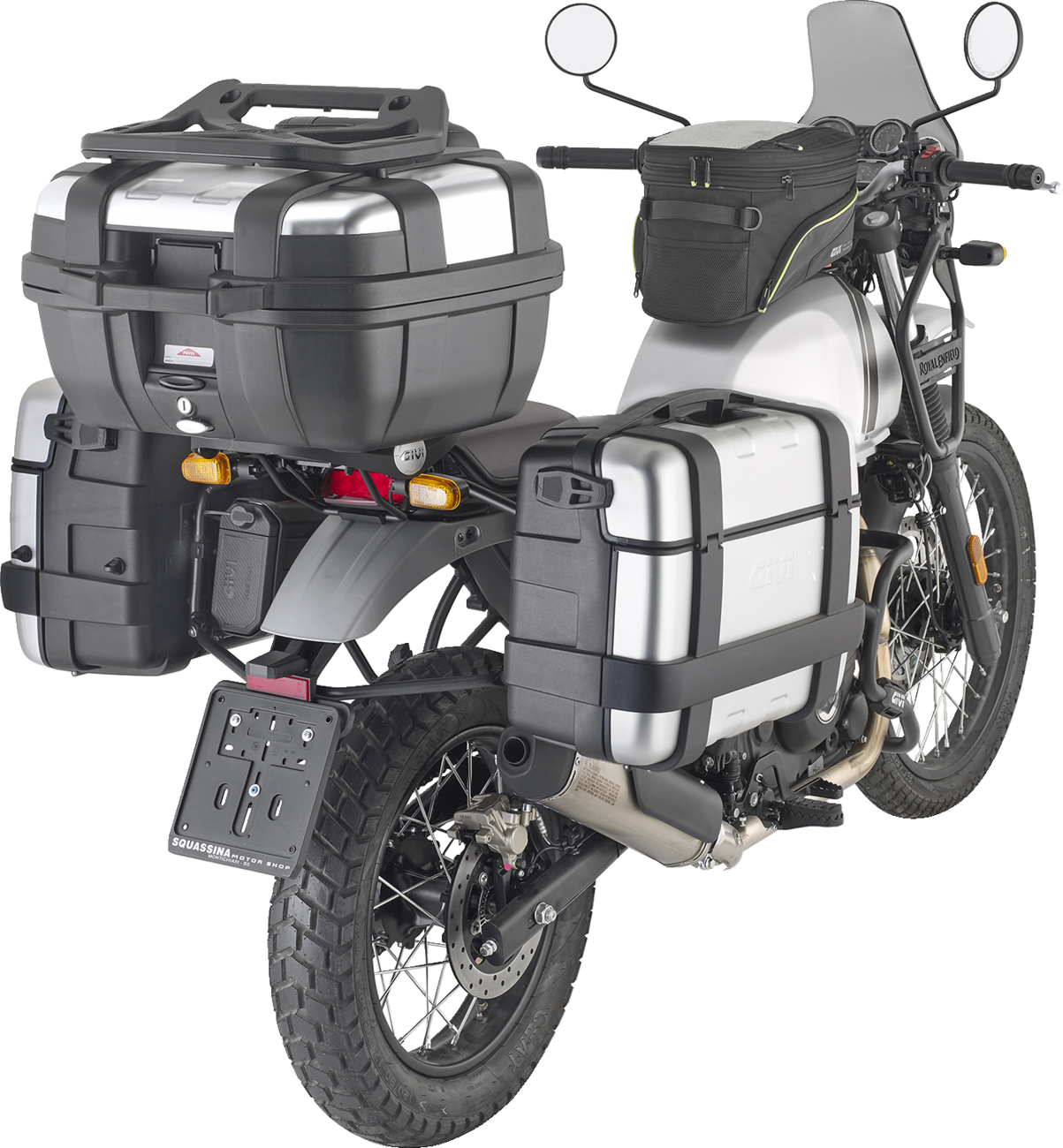 Soportes para alforjas GIVI - Herrajes para maletas laterales - Royal Enfield