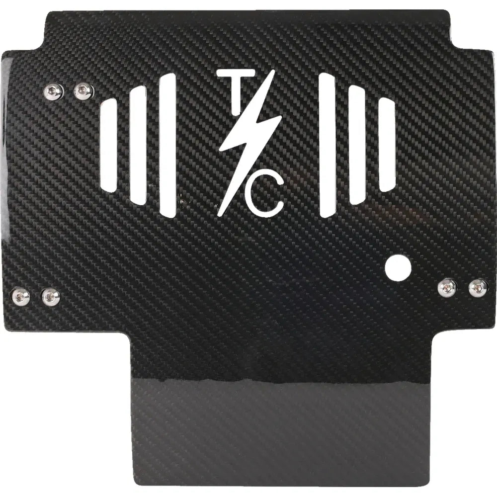 Placa protectora de fibra de carbono