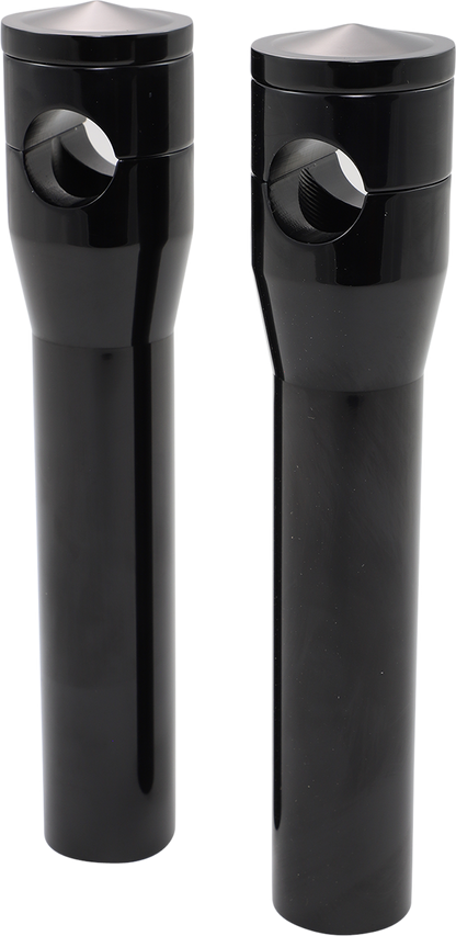 Elevadores de aluminio Elite Custom Billet - Elevadores de aluminio Elite Custom Billet - Springer - 8" - Negro