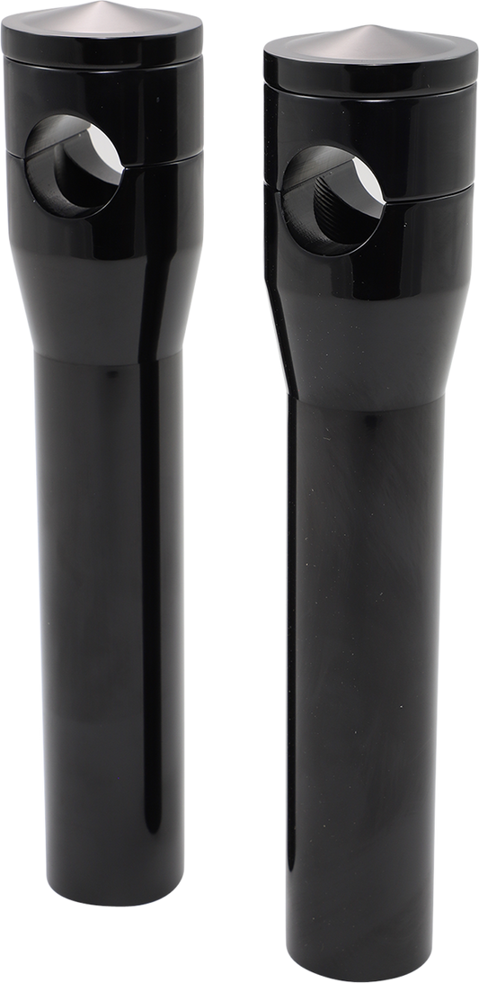 Elevadores de aluminio Elite Custom Billet - Elevadores de aluminio Elite Custom Billet - Springer - 8" - Negro