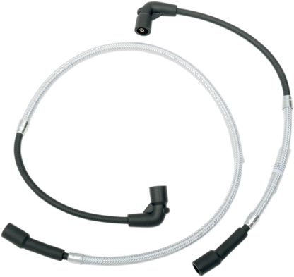 Cable de bujía trenzado - Cables de bujía - Cromita esterlina - FLHT