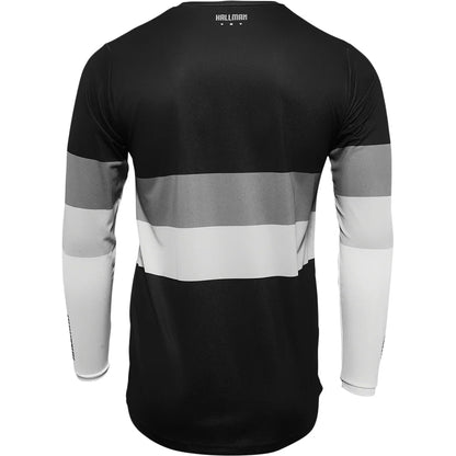 Playera hallman differ draft negro/blanco