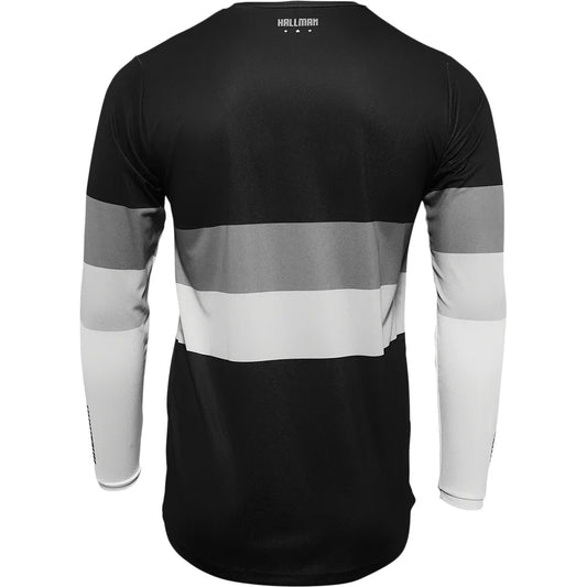 Playera hallman differ draft negro/blanco