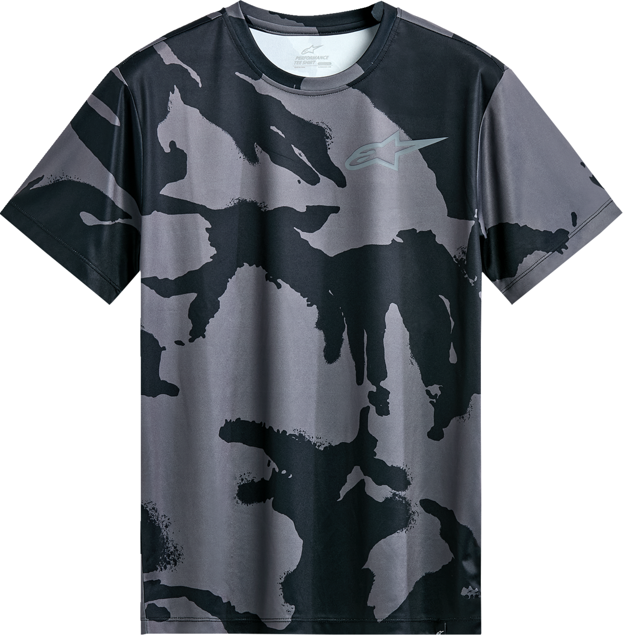 Camiseta de rendimiento de camuflaje