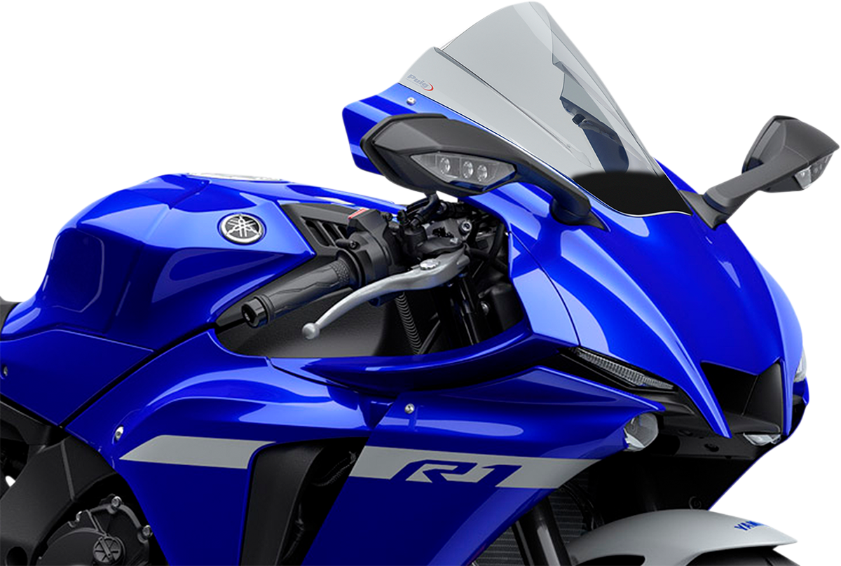 Parabrisas Z-Racing - Parabrisas de carrera - 13-1/4" - Ahumado - YZF-R1