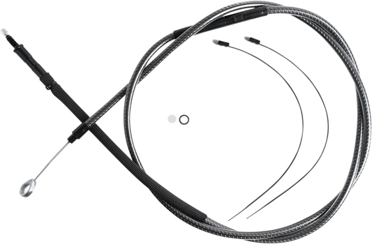 Cable de Clutch de KARBONFIBR pulido de alta eficiencia - Cable de Clutch de KARBONFIBR pulido de alta eficiencia - 74-11/16"