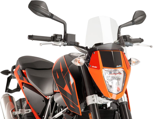 Parabrisas de Nueva Generación - Parabrisas de Nueva Generación - 10-1/2" - Transparente - KTM 390