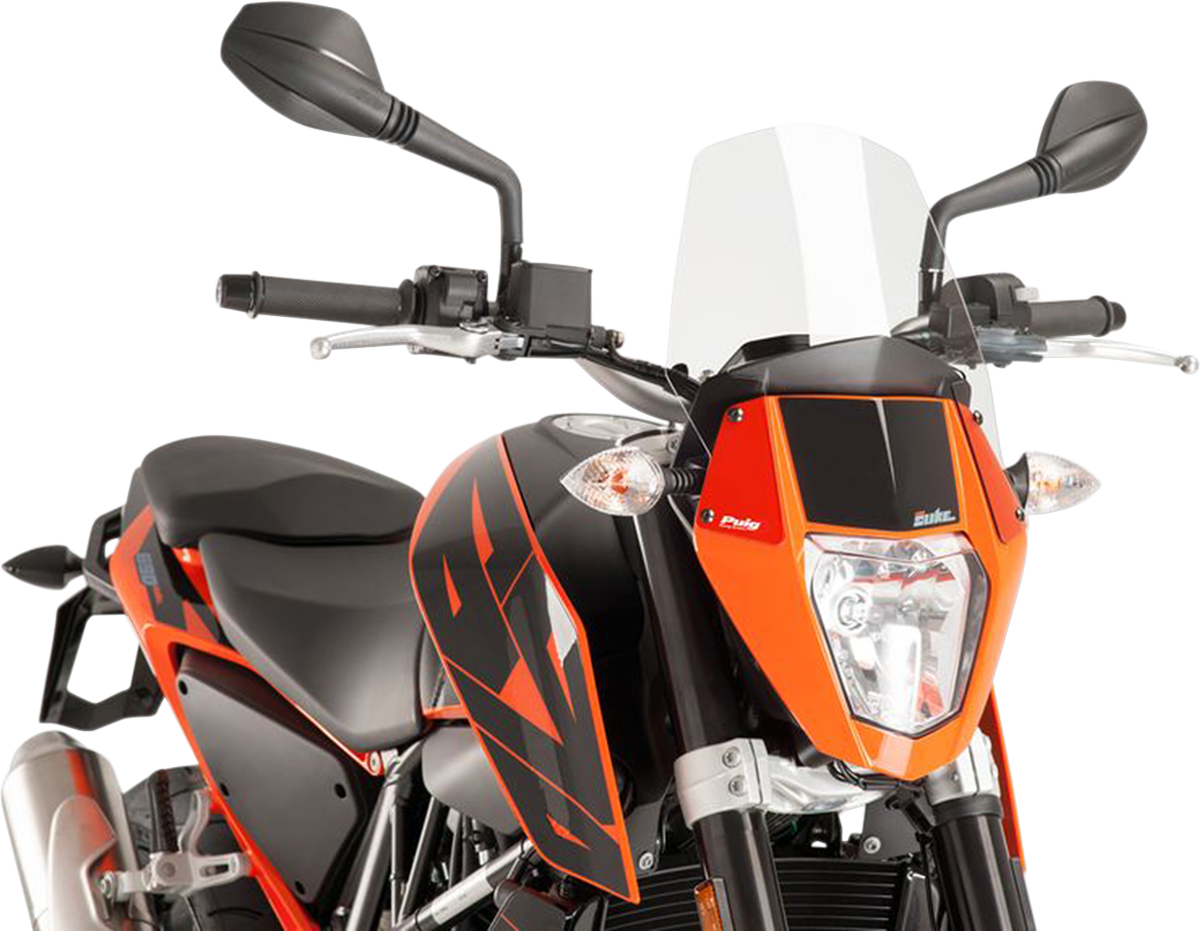 Parabrisas de Nueva Generación - Parabrisas de Nueva Generación - 10-1/2" - Transparente - KTM 390
