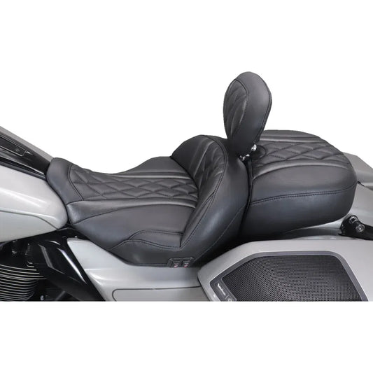 Asiento calefactable super touring de una pieza para 2 personas