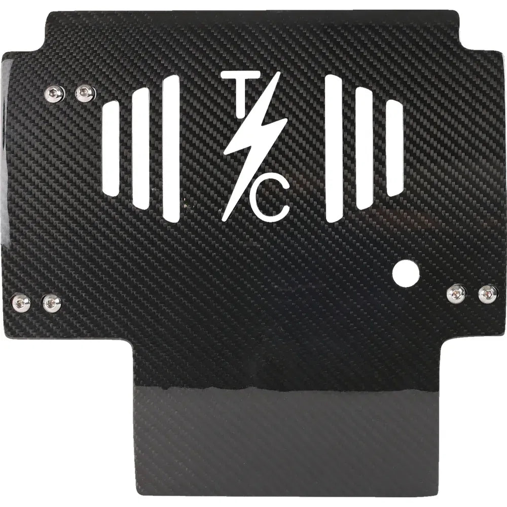 Placa protectora de fibra de carbono