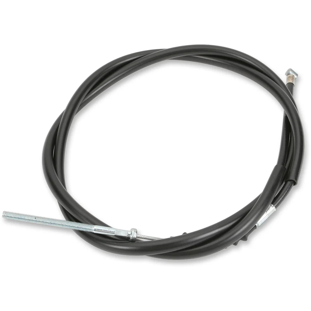 Cable de freno de vinilo negro.