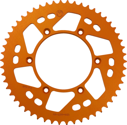 Corona Trasera Aluminio - Corona Trasera - Aluminio - 54 Dientes - Naranja - Husaberg/Husqvarna/KTM