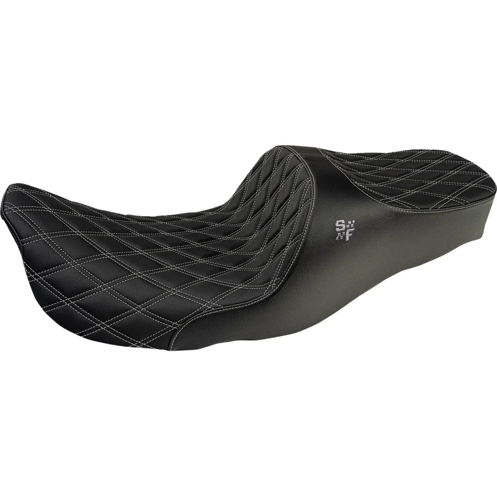 Asiento SLYFOX Chariot Silver Double Diamond Stitch FL '97-'07
