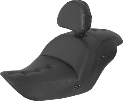 Asiento con parte superior acolchada Roadsofa™ con calefacción - Asiento con parte superior acolchada Roadsofa™ con calefacción - Con respaldo - Negro