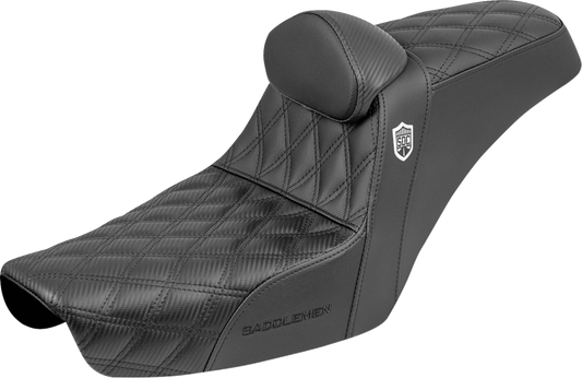 Asientos elevadores Gripper - Asiento elevador - Gripper - Negro - con respaldo - FXD '96-'03