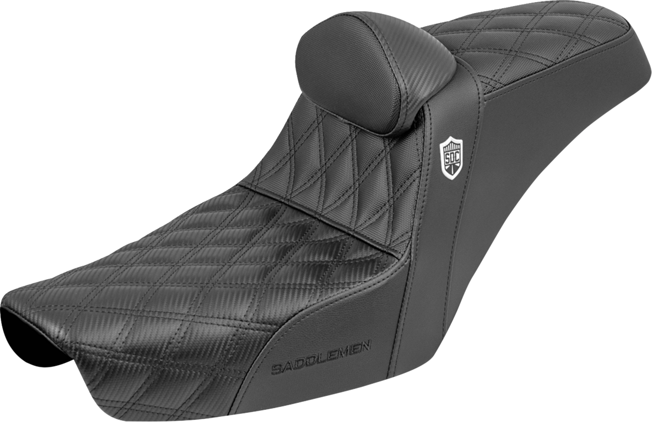 Asientos elevadores Gripper - Asiento elevador - Gripper - Negro - con respaldo - FXD '96-'03