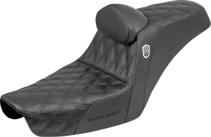 Asientos elevadores Gripper - Asiento elevador - Gripper - Negro - con respaldo - FXD '96-'03