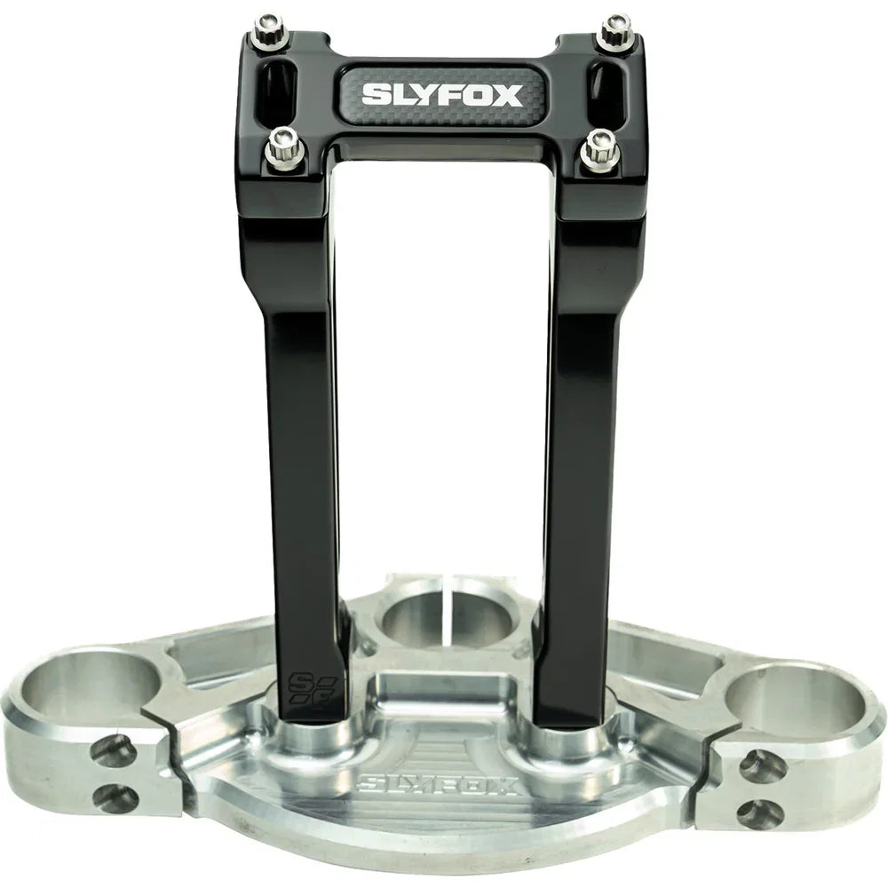 Kit SLYFOX Handlebar Riser Straight 1" Clamping 8" Rise