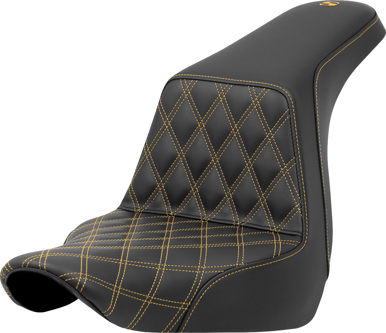 Asiento elevado con costura de celosía - Asiento elevado - Costura de celosía delantera - Costura dorada - FXLR/FLSB '18-'24