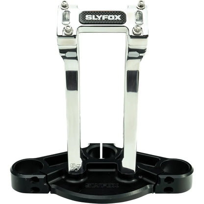 Kit SLYFOX Handlebar Riser Pullback 1-1/8" Clamping 10" Rise