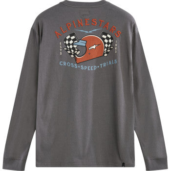 Playera Alpinestars Full Face Long-Sleeve - Gris